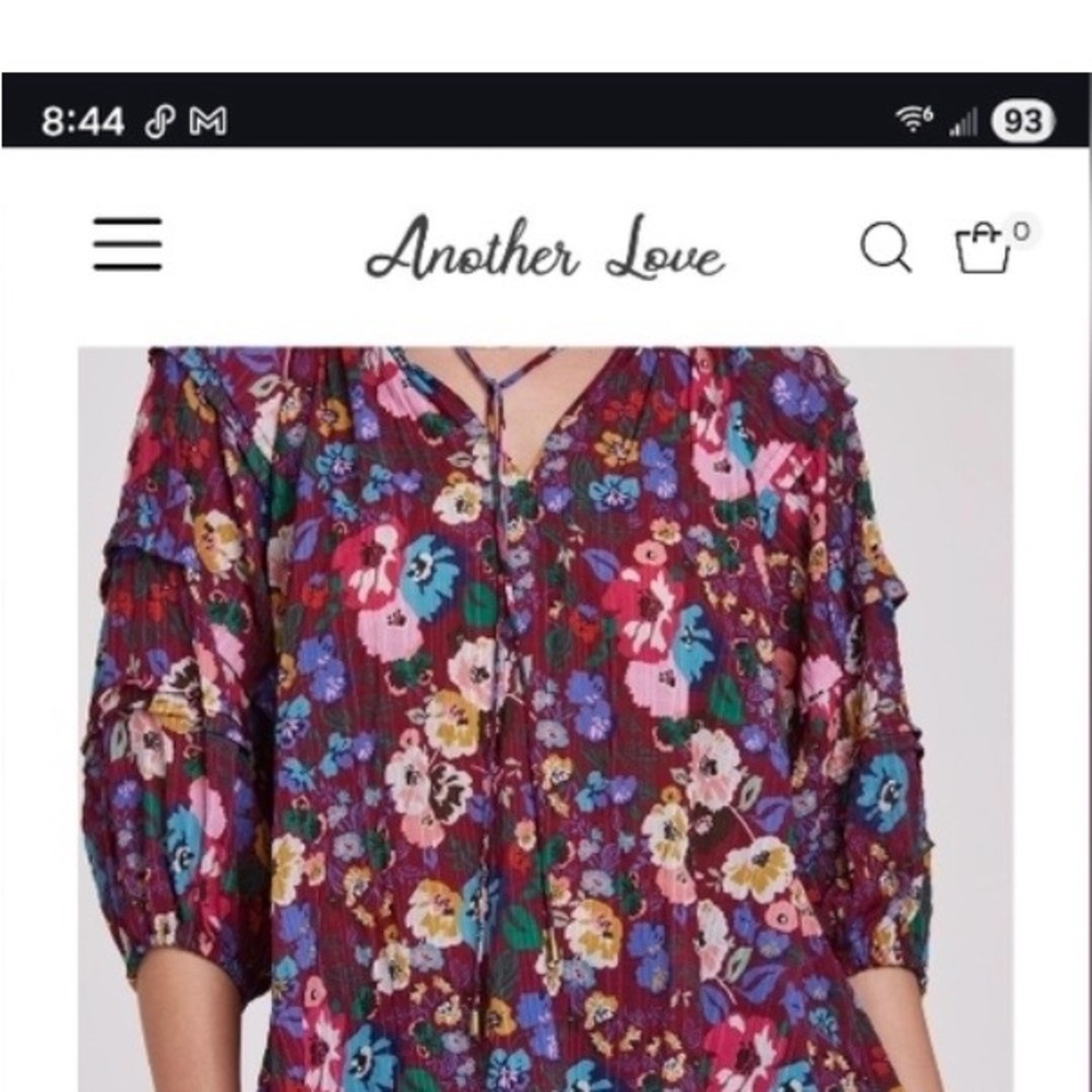 Love Stitch Multicolor Floral Blouse